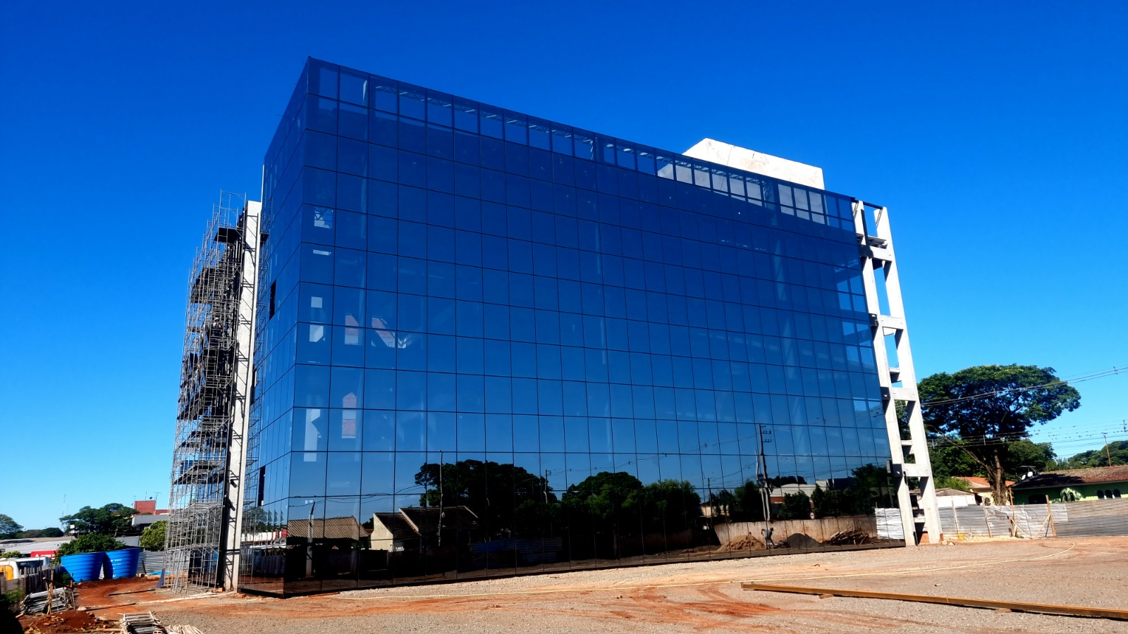 Obras do novo Paço Municipal seguem dentro do cronograma; economia será de R$ 1,8 milhão/ano